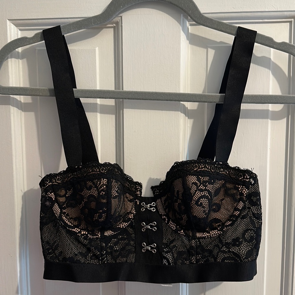 Black Lace Bra/Top